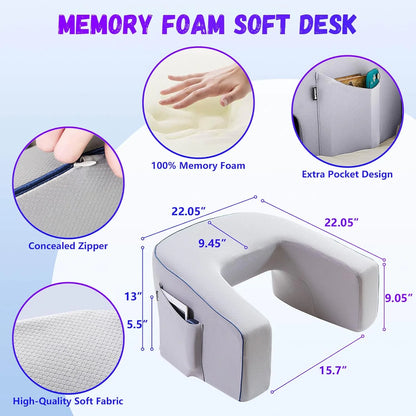 Memory Foam Pillow for Desk