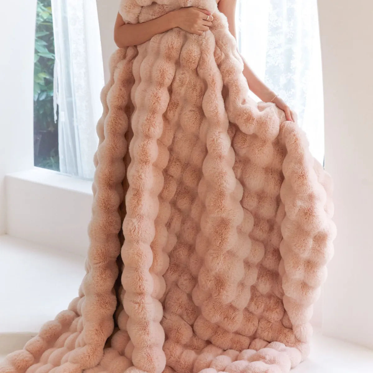 Cozy Rabbit Velvet Blanket