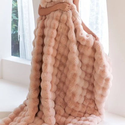 Cozy Rabbit Velvet Blanket